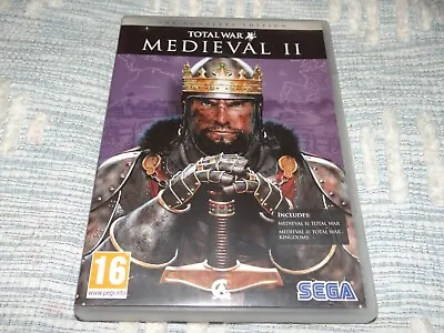 Medieval II (2) Total War: The Complete Edition 2 Disc PC/DVD Includes Kingdoms • $9.99