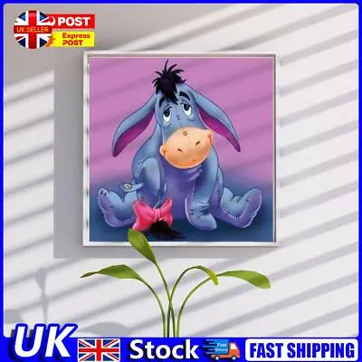 Eeyore DIY Diamond Painting Kits Full Round Drill Home Wall Decor Art Craft UK • £7.29