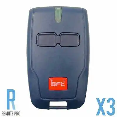 3 X Genuine BFT Mitto Garage/Gate Remote Type B RCB TX2/TX4/0678 2 Button • $131.70