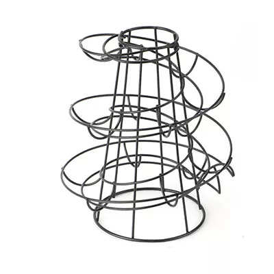 Egg Skelter Modern Kitchen Storage Spiral Helter Skelter Egg Holder Stand Rack  • £11.59