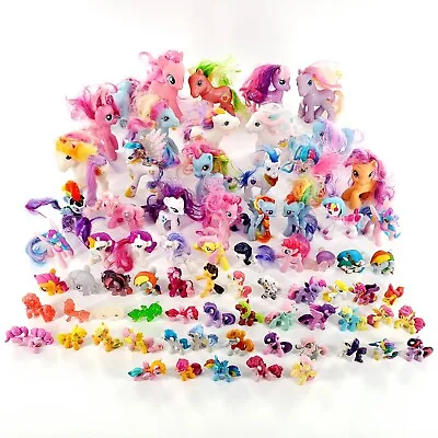 My Little Pony Lot Of 75 Figures Mixed Generations Years Please Read Description • $60