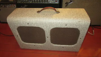 Vintage Circa 1952 Silvertone Model 1346 Twin Twelve Guitar Amplifier • $1495