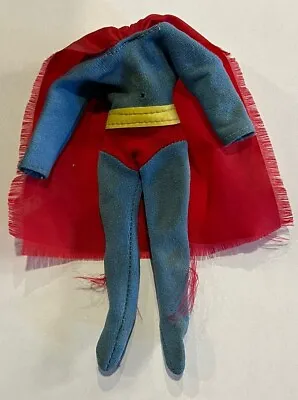 Vint 1974 8” Mego Superman Action Figure Suit Cape DC Comics Super Hero Type 2 • $9.99