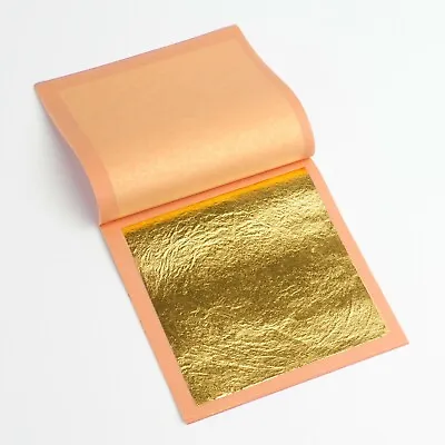 L.A. Gold Leaf: 23K Genuine Gold Leaf Sheets (Loose Or Transfer) • $13.13