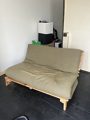 £100 • Buy Futon Company Two Seater Sofa Bed (solid Oak). Good Condition