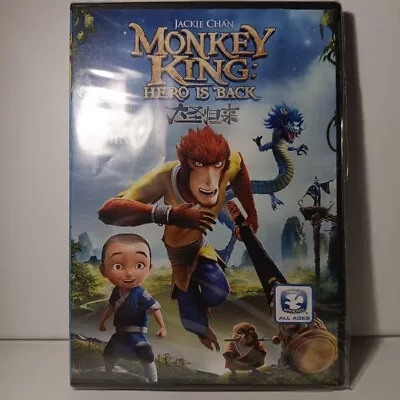 Jackie Chan The Monkey King Hero Is Back Animated Movie DVD Sealed • $8