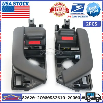 For Hyundai Tiburon 03-08 Pair Front Right Left Side Inside Interior Door Handle • $20.46