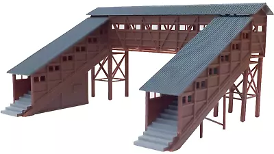 N Greenmax 2552 Platform Overpass Kit Overhead Bridge Structures Scenery Diorama • $17.99