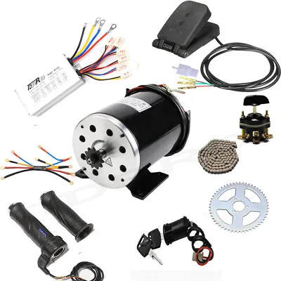 48v 1000w Brush Electric Motor Controller Pedal Kit Scooter ATV Quad Razor MX650 • $172.87