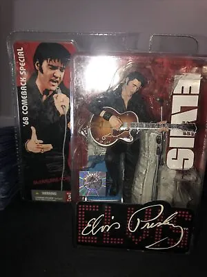McFarlane Toys 2004 Elvis Presley 1968 Comeback 6 Inch Action Figure • $30
