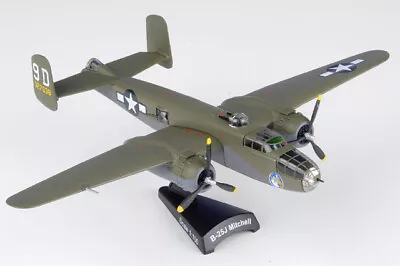 Postage Stamp Planes 1/100 B-25J Mitchell Briefing Time USAAF • $41.96