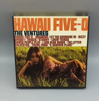 The Ventures Hawaii Five-O Surf Liberty STL 8061-B Reel To Reel Tape 3 3/4 IPS  • $31.99