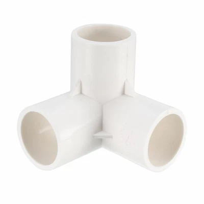 £21.79 • Buy 10Pcs 3-Way Elbow PVC Plumbing Fitting Pipe 25mm Socket Tee Corner Fitting