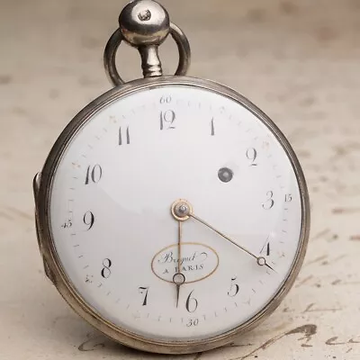 REPEATING Verge Fusee Antique Silver Repeater Pocket Watch SpindelTaschenUhr • $265