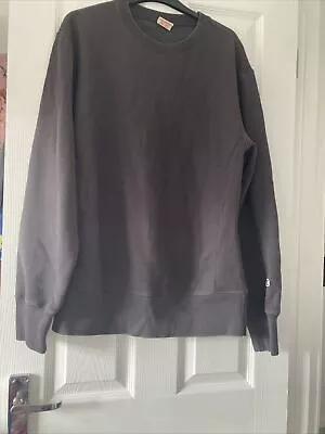 👕CHAMPION MENS GREY SWEATSHIRT SIZE LARGE👕 Only Worn Twice!!! Ex Condition  • £3