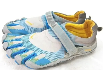 Women's Five Finger Shoes Blue Active Vibram  Shoes Size 6.5 US /EUR 37 • $33.98