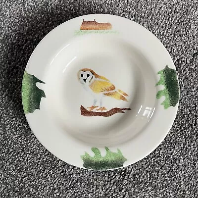 £7.99 • Buy Jane & Stephen Baughan Oxfordshire Pottery Spongeware Barn Owl Bowl