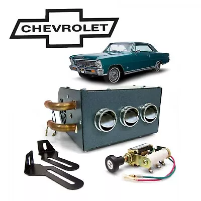 1962-67 Chevy II Nova Compact Underdash Auxiliary Heater Core Box V8 SS Acadian • $134.95