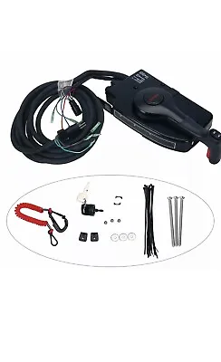 Boat Motor Side Mount Remote Control Box With 8 Pin For Mercury Mariner Outboard • $199.99