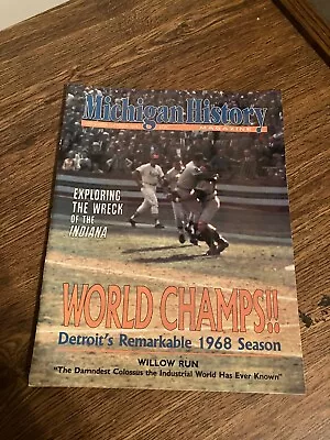 Vintage Back Issue Of Michigan History Magazine - September/October 1993 • $3.50