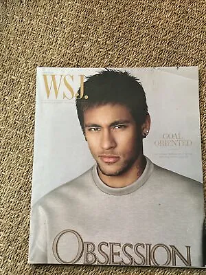 Lot Of 3 WSJ Magazine 2014 Christian Bale Innovators Issue Neymar World Cup • $12.99