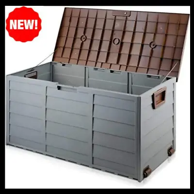 £58.99 • Buy Keter Xl Large Storage Shed Plastic Garden Outside Box Bin Tool Store Lockable