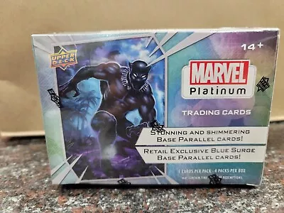 2023-24 Upper Deck Marvel Platinum Blaster Box - IN HAND - FREE SHIPPING • $36.49