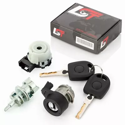 $94.79 • Buy Ignition Key Cylinder Starter Switch Set For VW Beetle Caddy EOS Golf VI