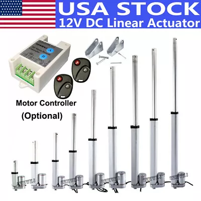 2 -18  Inch Stroke Linear Actuator 1500N/1000N Max Lift 12V Volt DC Putter Motor • $44.99