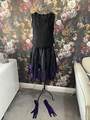 Adult Fancy Dress Size 12 ( Saloon Girl ) Halloween • £6