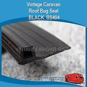 Caravan Pop Top Roof Bug Seal  BLACK  BS404 Jayco Supreme Other • $9.55