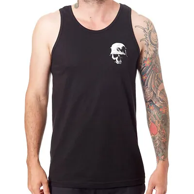 Metal Mulisha Built Graphic Sleeveless Tank Top Shirt Black - Men's Large L *NEW • $25.50