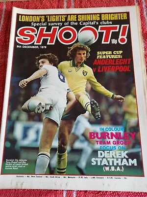 £0.75 • Buy Shoot Football Magazine 9th December 1978