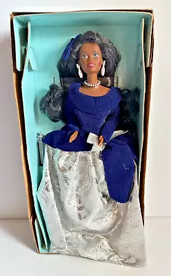 1995 Mattel Avon Special Edition Winter Velvet African American Barbie #15587 • $9.95