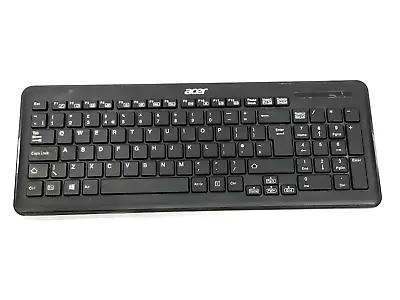 Acer Wireless Keyboard Missing Battery Cover 39X15CM Not Tested - B20 O525 • £5.95