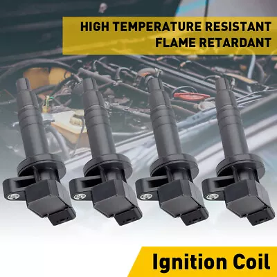 Set Of 4 UF247 Ignition Coil For Toyota Corolla Celica Chevy Pontiac Vibe 1.8L • $41.99