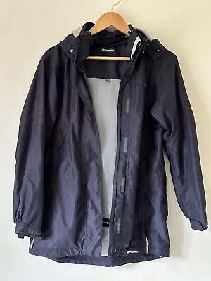 Craghoppers Womens Navy Blue Aquadry Waterproof Windproof Jacket  Size UK 10 • £15.30