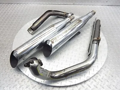 2000 00-03 Yamaha VSTAR 1100 XVS1100 Exhaust Muffler Header Manifold Pipe Lot • $185.99