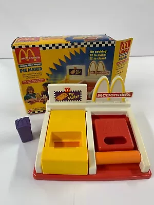 Vintage McDonald's Happy Meal Magic Pie Maker Mattel 1993 W/ Box • $42.99