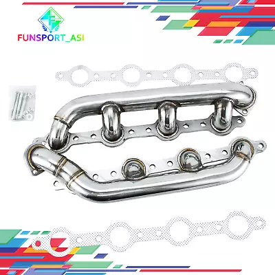 Stainless Steel Headers Manifolds Fits 1999-2003 2001 Ford F250 F350 F450 7.3L • $199