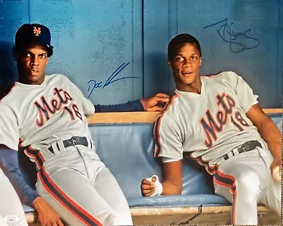 Mets Doc Gooden And Darryl Strawberry Autographed 16x20 Photo W/ JSA Cert • $74.99