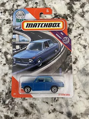 2020 Matchbox #50 '69 BMW 2002 RIVIERA BLUE / MOC • $1.95