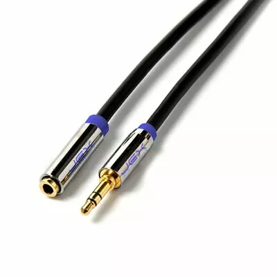 $3.99 • Buy 10' Ft Headphone Speaker Extension Cable 1/8  3.5mm Stereo Jack Male To Female