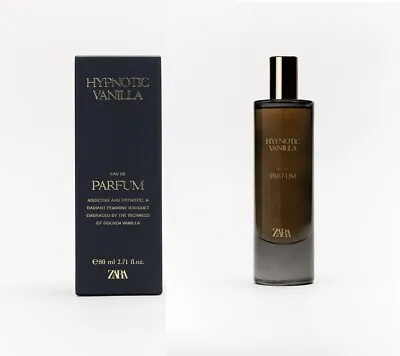 $53.99 • Buy Zara Hypnotic Vanilla 80 Ml 2.7 Oz  Eau De Parfum Women EDP Fragrance New Sealed