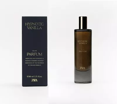 $53.99 • Buy Zara Hypnotic Vanilla 80 Ml 2.7 Oz  Eau De Parfum Women EDP Fragrance New Sealed