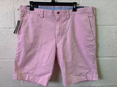 Ralph Lauren Polo Bedford Short Mens Garden Pink 34W STRETCH SLIM FIT REF CB57# • £49.99