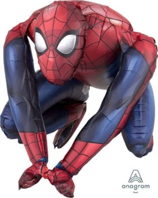$9.49 • Buy Sitting Spiderman Air-Fill 15'' Anagram Balloon Birthday Party Decorations