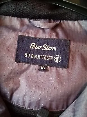 £24 • Buy Peter Storm  Storm Trek   Ladies Coat / Jacket Size 16  Purple