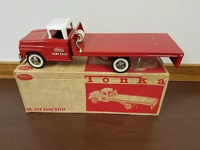 Tonka No. 640 Ramp Hoist Truck In Box Rare • $2075