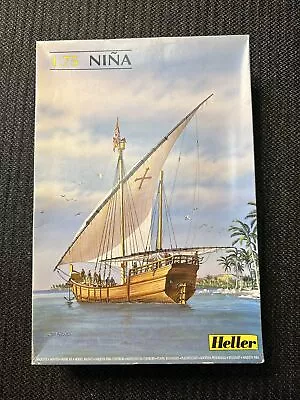 HELLER  Nina Christopher Columbus 1/75 80815 Model Sailing Ship Kit • $25